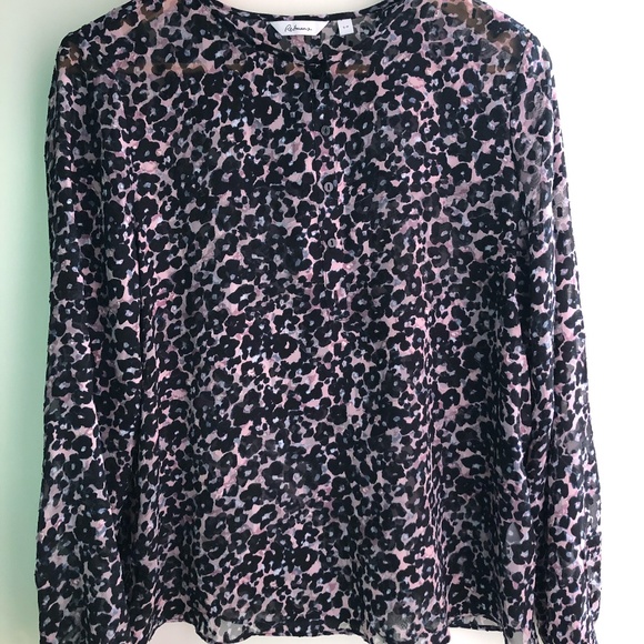 Reitmans Floral Blouse sz Small - Picture 1 of 8